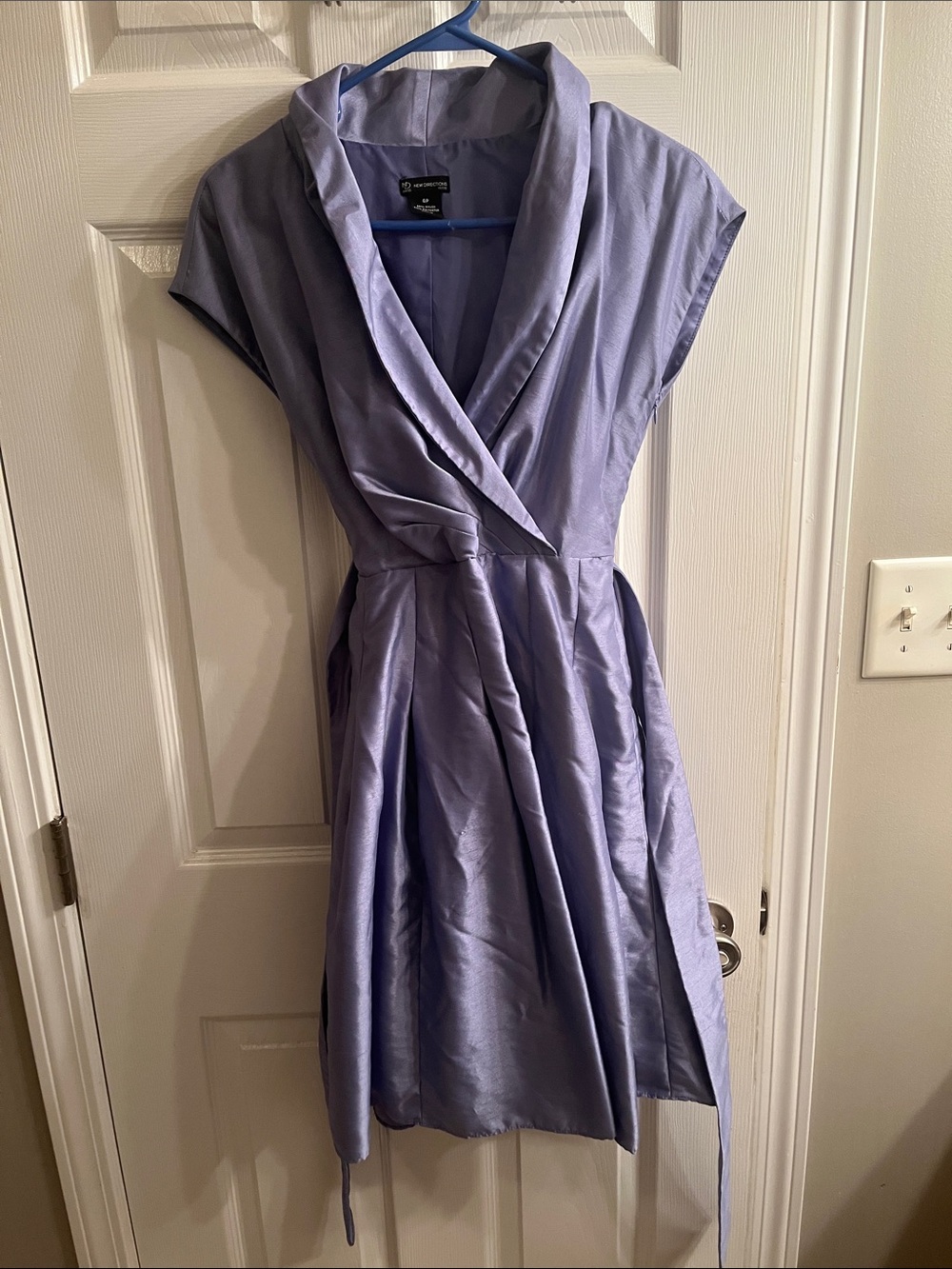 New Directions Periwinkle Dress